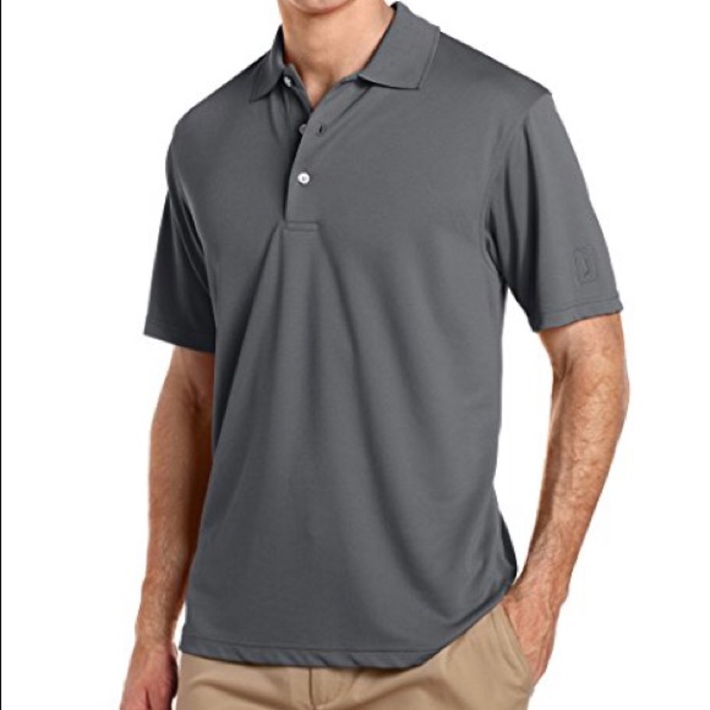 PGA Tour Short Sleeve Airflux Solid Polo